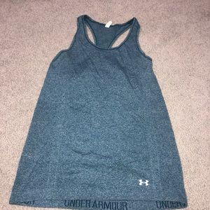 underarmour teal racerback tank